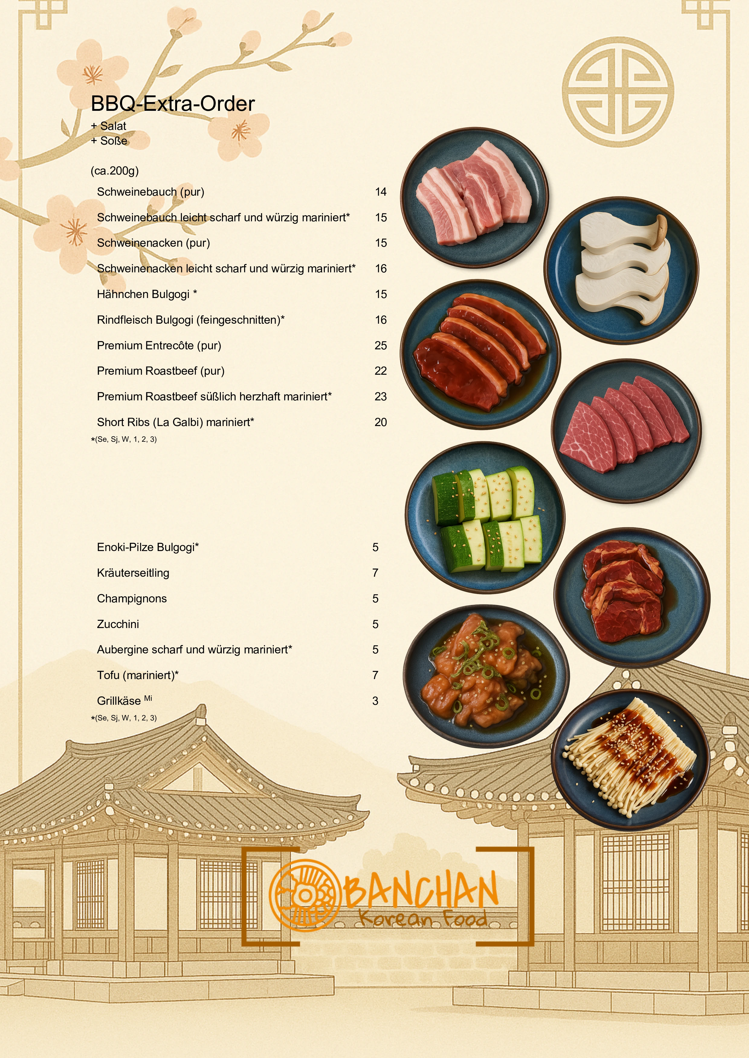 Banchan GmbH menu
